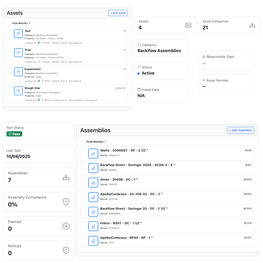 Asset & Assembly History