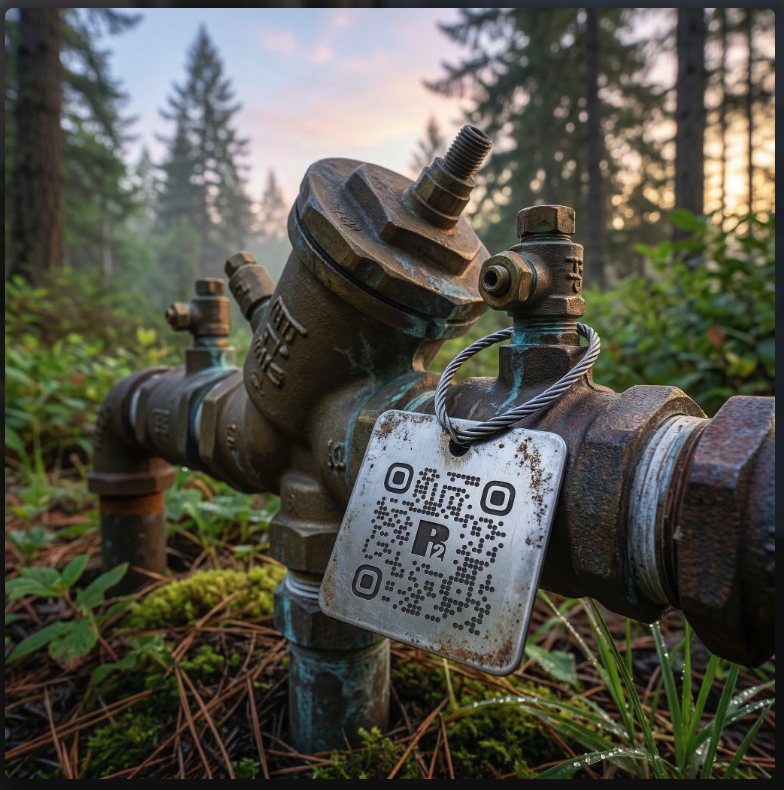 Forest background representing Pacific Northwest roots