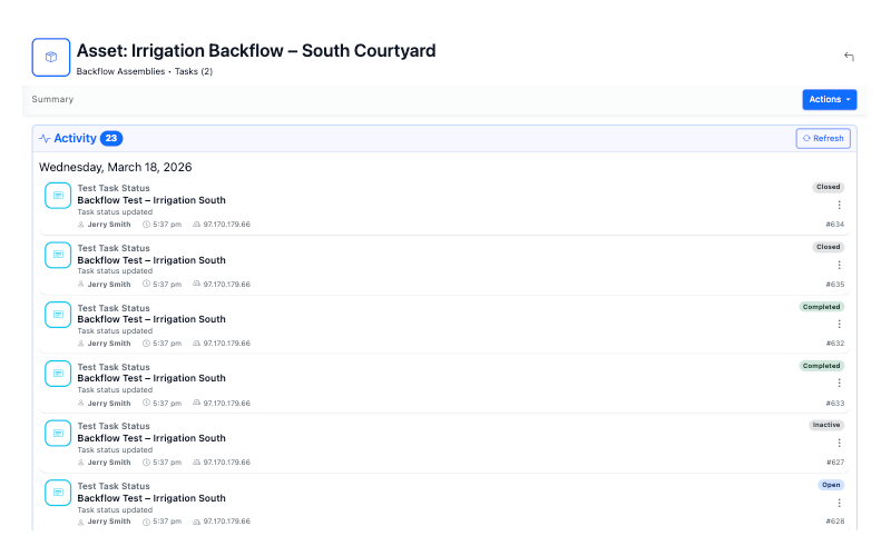 Assembly and asset tracking